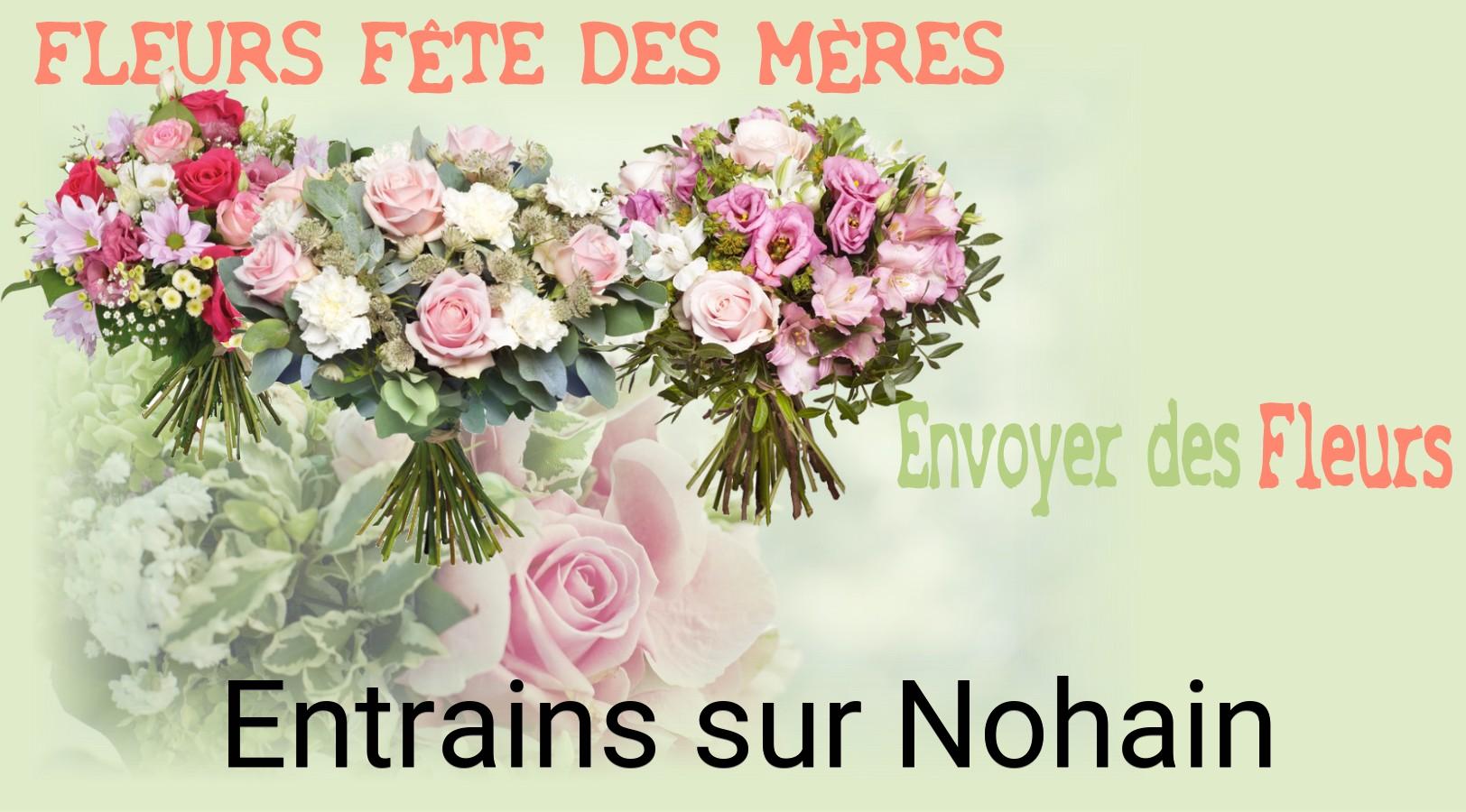Bouquet de Fête des Mères livré à Entrains-sur-Nohain